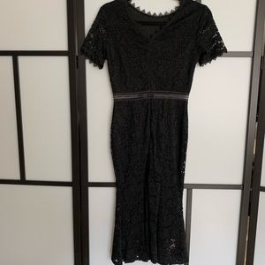 NEW Black lace dress